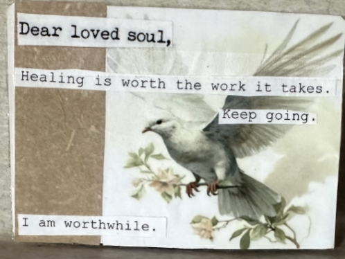 art card reading i am worthwhile